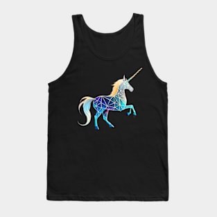 futuristic unicorn Tank Top